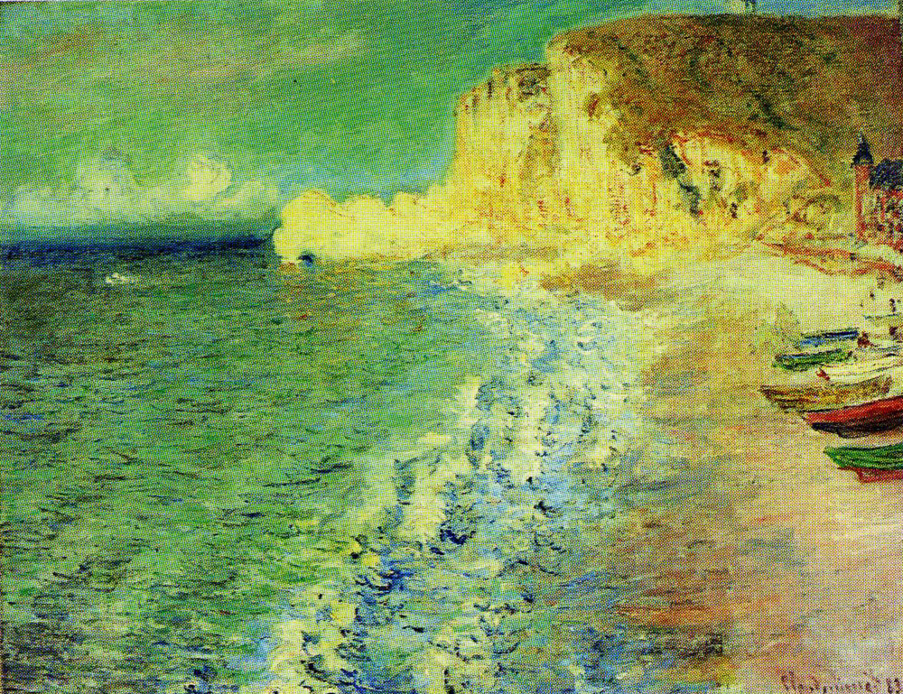 Claude Monet - Morning at Etretat
