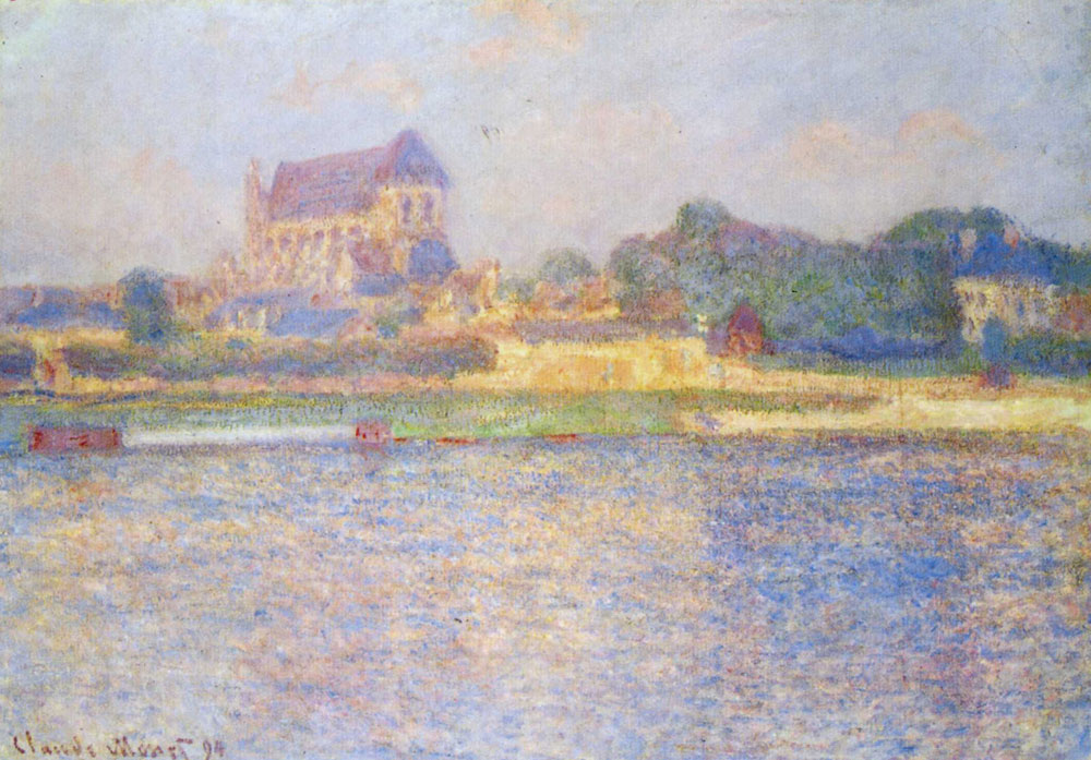 Claude Monet - Vernon in the Sun