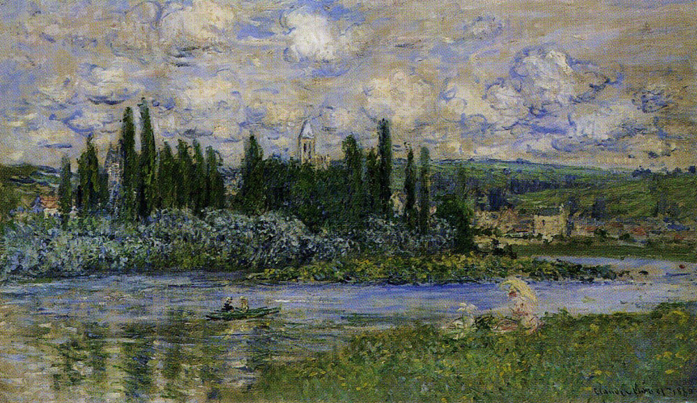 Claude Monet - View of Vétheuil