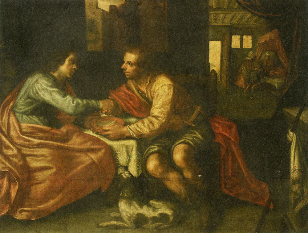 Copy after Paulus Moreelse - Esau Selling His Birthright