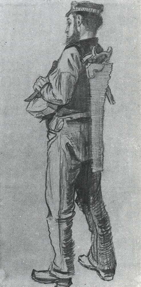 Vincent van Gogh - Carpenter, Seen from the Back