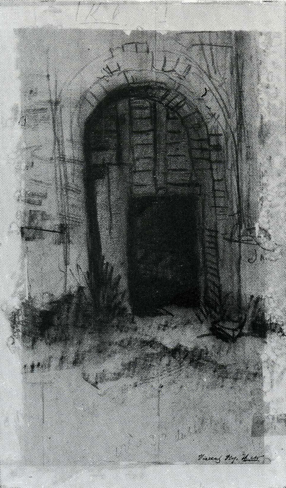 Vincent van Gogh - Entrance to the Old Tower