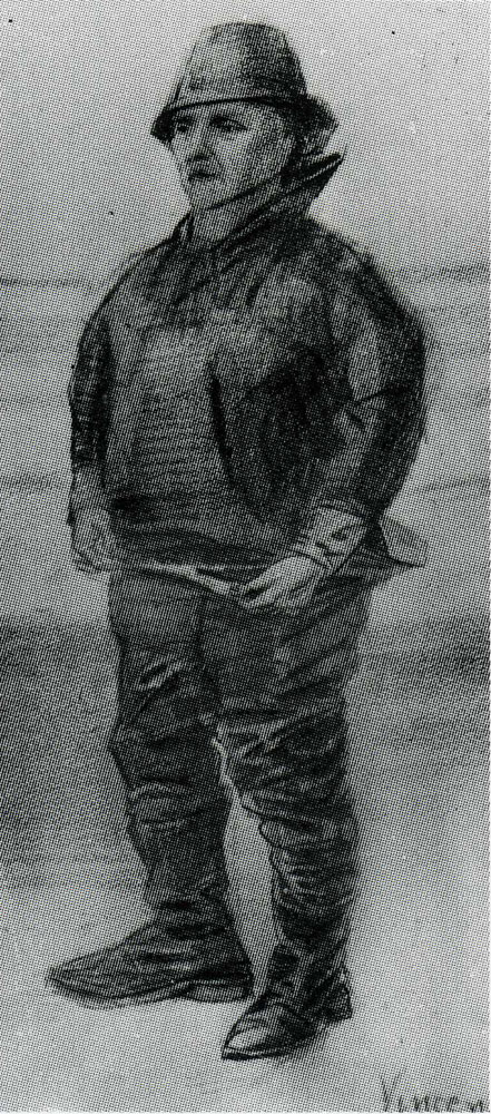 Vincent van Gogh - Fisherman in Jacket with Upturned Collar