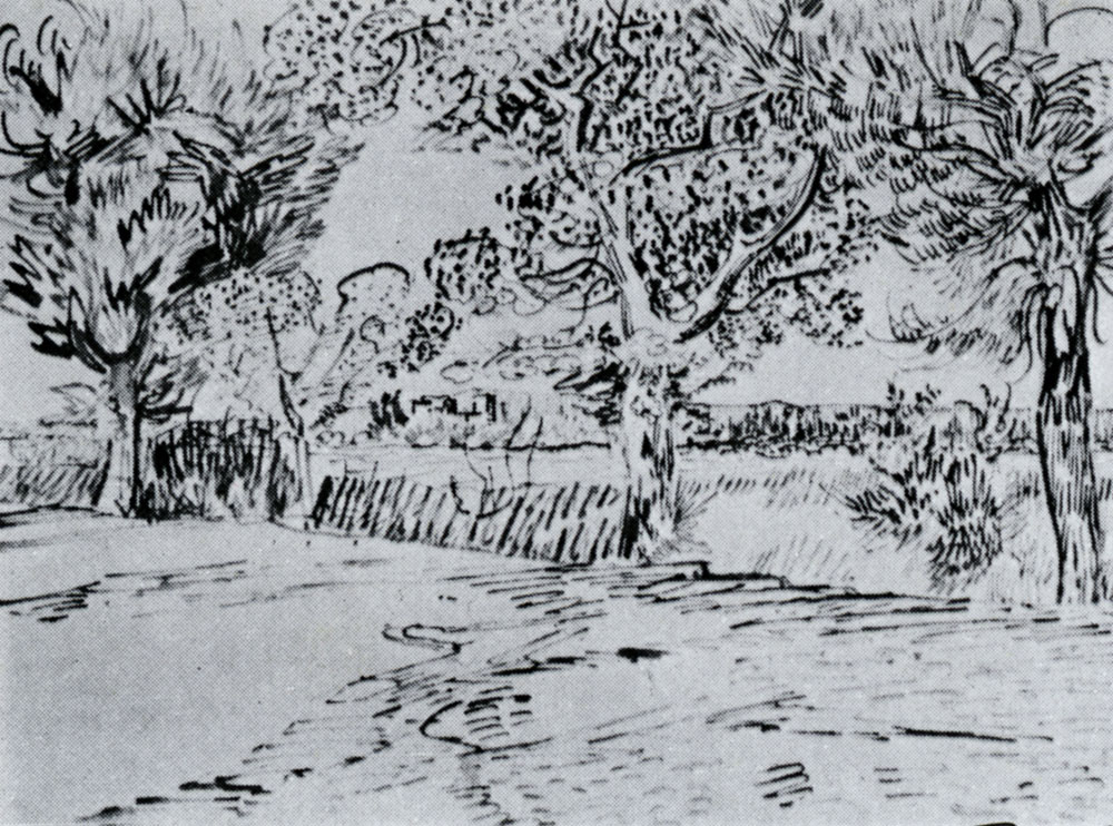 Vincent van Gogh - Landscape with Trees