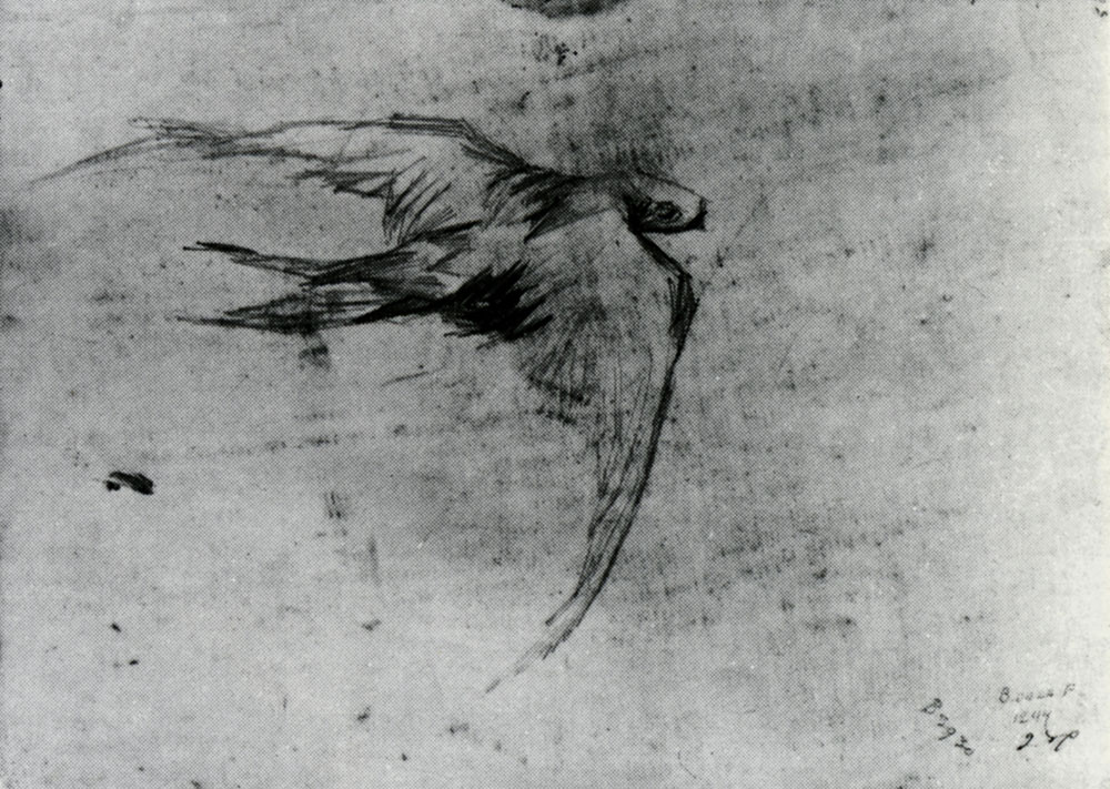 Vincent van Gogh - Swallows in Flight