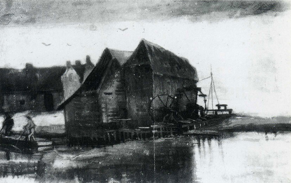 Vincent van Gogh - Water Mill at Gennep