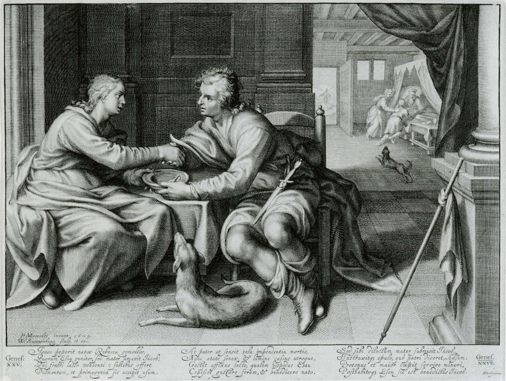 Willem van Swanenburgh II - Esau Selling His Birthright