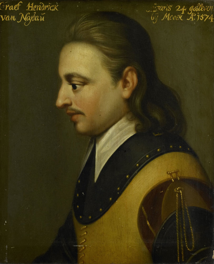 Workshop of Wybrand de Geest - Portrait of Hendrik, Count of Nassau