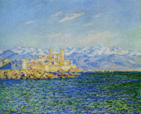 Claude Monet Antibes, Afternoon Effect