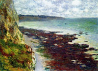 Claude Monet Cliff near Dieppe