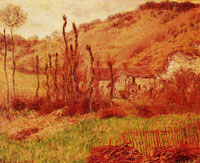 Claude Monet The Val de Falaise in the Winter