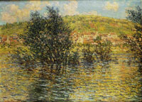 Claude Monet Vétheuil Seen from Lavacourt