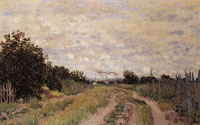 Claude Monet Lane in the Vineyards at Argenteuil
