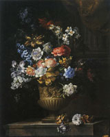 Jean-Baptiste Monnoyer Flowers in a Vase