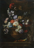 Jean-Baptiste Monnoyer Vase with Flowers