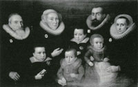 Attributed to Salomon Mesdach Portrait of Balthasar van Vlierden and His Family