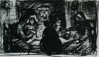 Vincent van Gogh Five Persons at a Meal