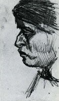 Vincent van Gogh Head of a Man