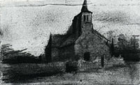 Vincent van Gogh St. Martin's Church at Tongelre