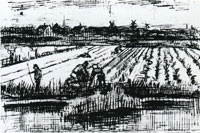 Vincent van Gogh Potato Field