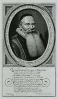 Willem Jacobsz. Delff after Cornelis van der Voort Portrait of Jacobus Rolandus