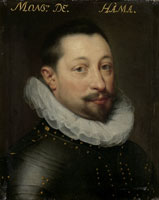 Workshop of Jan Anthonisz. van Ravesteyn Portrait of Charles de Levin, Lord of Famars, Forimont and Lousart