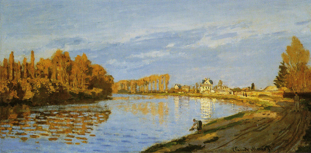 Claude Monet - The Seine near Bougival