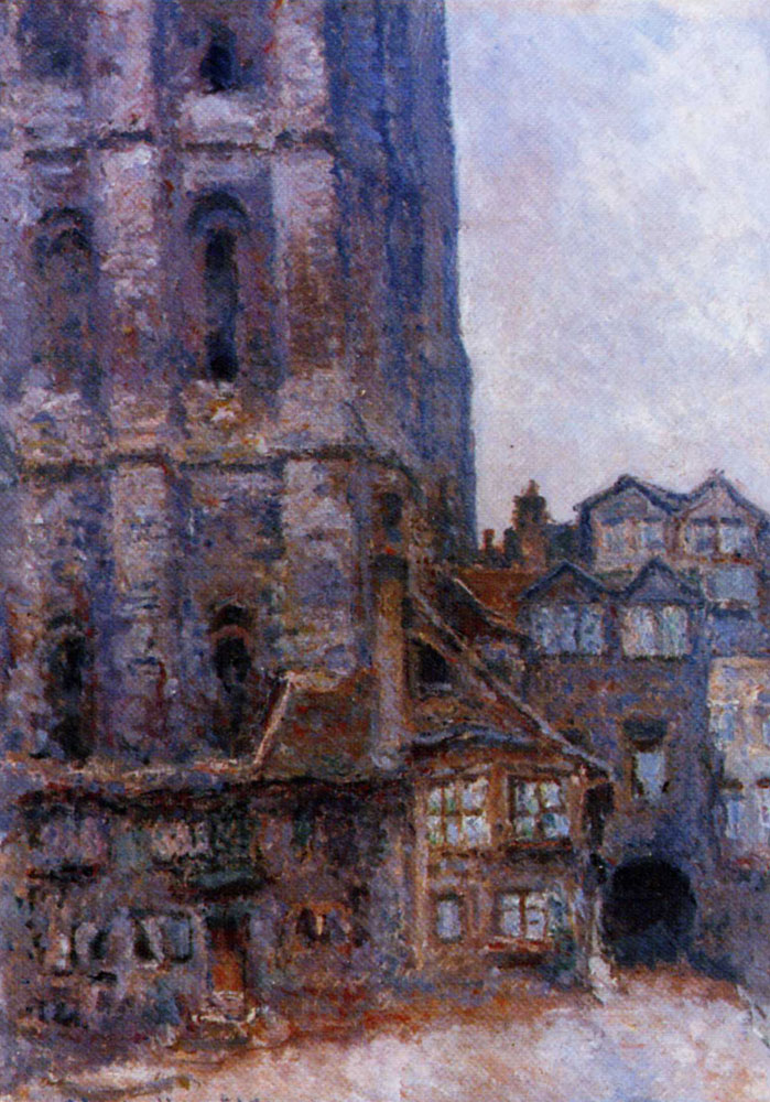 Claude Monet - The Cour d'Albane