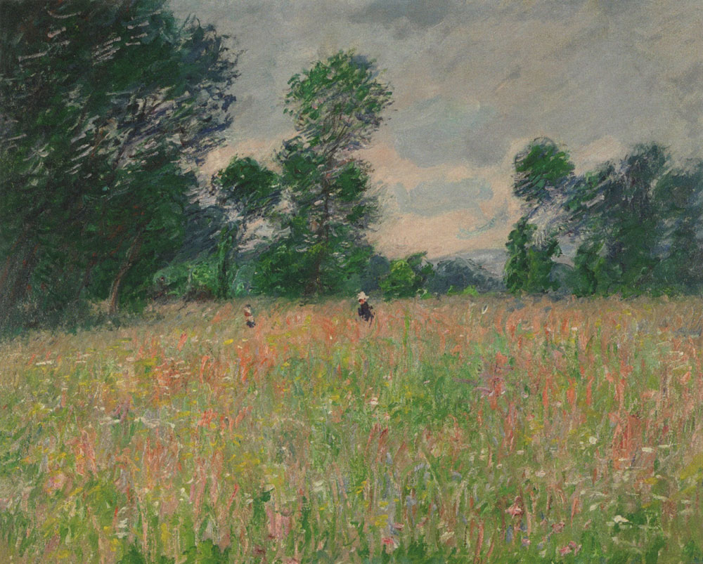 Claude Monet - The Flowered Meadow