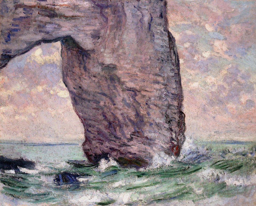 Claude Monet - The Manneporte Seen from the East
