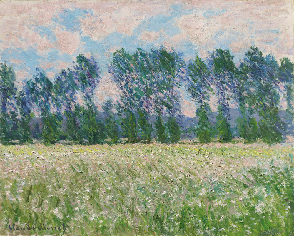 Claude Monet - La Prairie at Giverny