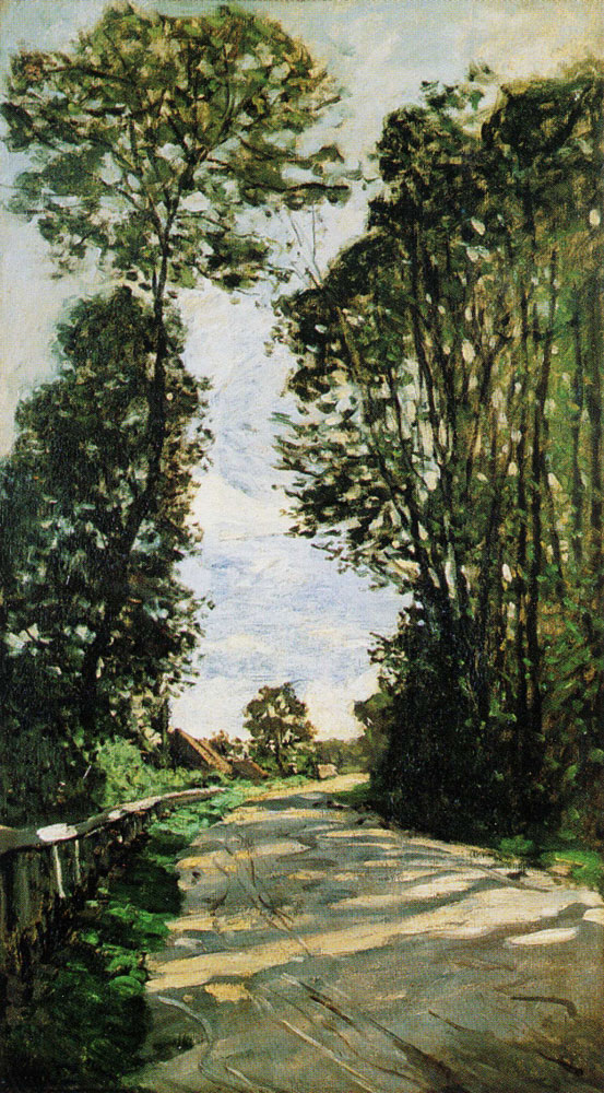 Claude Monet - Road by Saint-Siméon Farm