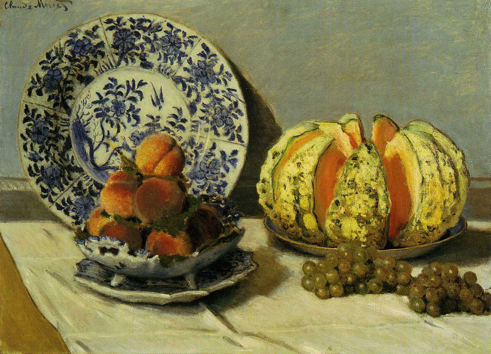 Claude Monet - Still Life with a Melon