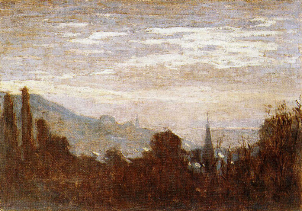 Claude Monet - View of Sainte-Adresse