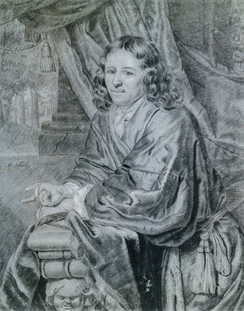 Godfried Schalcken - Portrait of Pieter de la Court the Younger