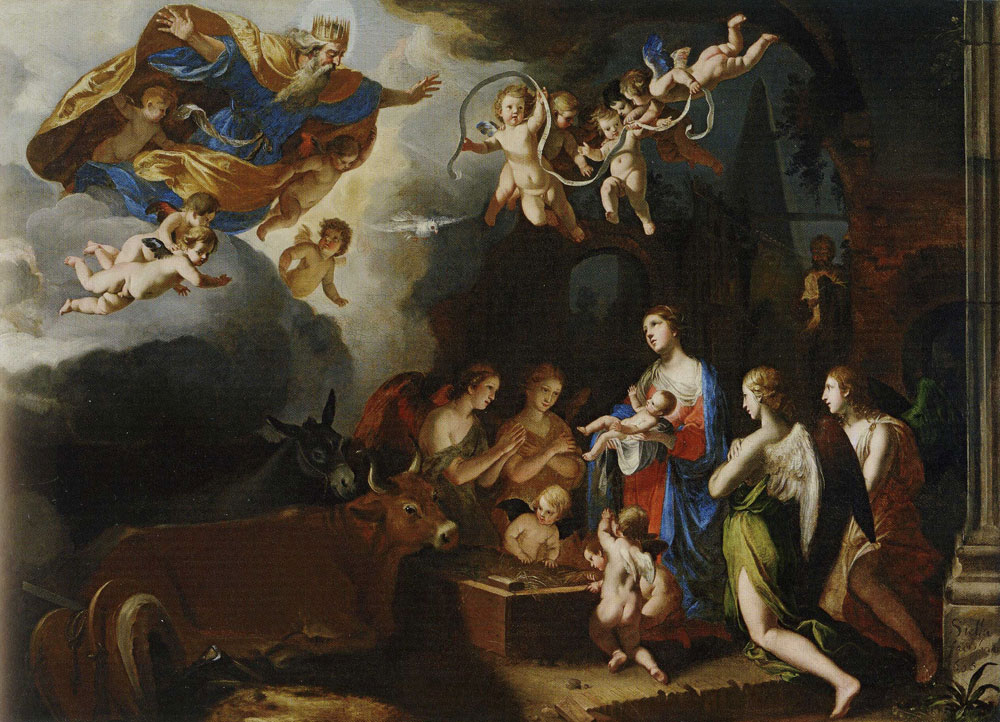 Jacques Stella - Adoration of the Angels