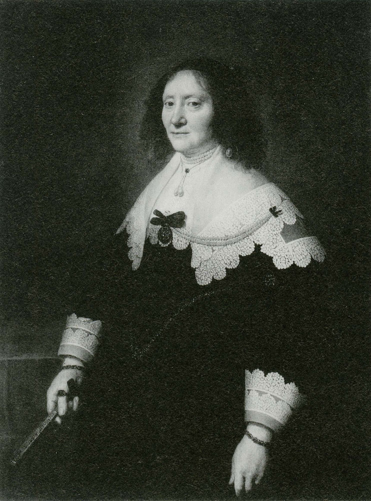 Michiel Jansz. van Mierevelt - Portrait of Petronella Borre