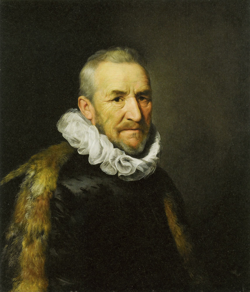 Copy after Michiel Jansz. Mierevelt - Portrait of a man
