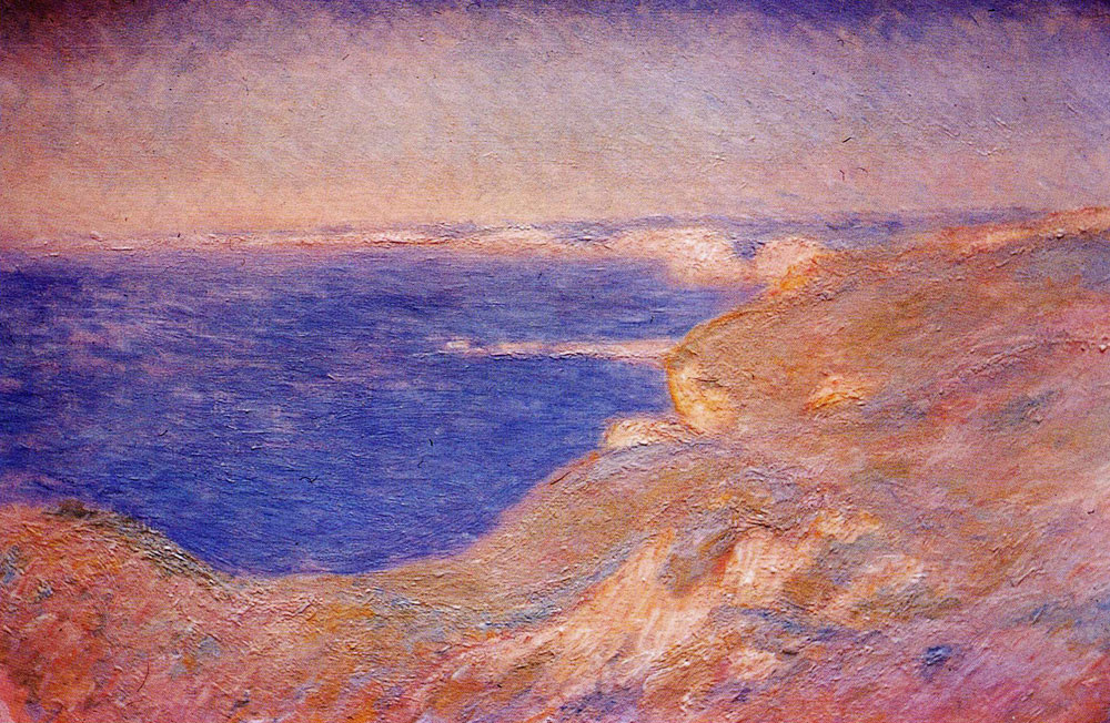 Claude Monet - On the Cliff near Dieppe