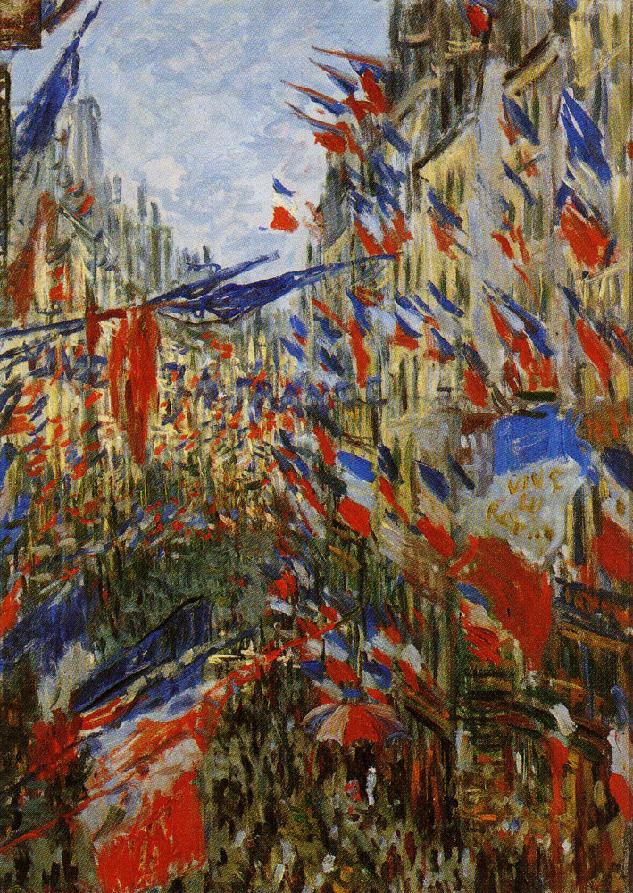 Claude Monet - The Rue Saint Denis, 30th of June 1878