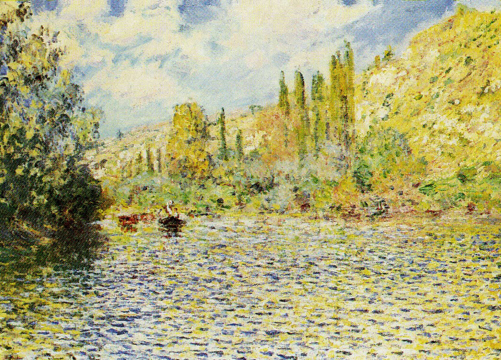 Claude Monet - The Seine at Vétheuil