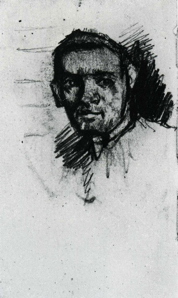 Vincent van Gogh - Head of a Young Man, Bareheaded