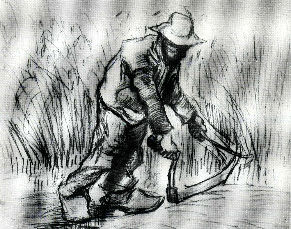 Vincent van Gogh - Peasant with Sickle