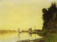 Claude Monet Argenteuil, Late Afternoon