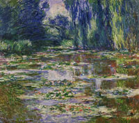 Claude Monet The Bridge over the Water-Lily Pond
