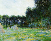 Claude Monet Field at Giverny