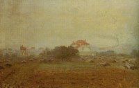 Claude Monet Fog Effect