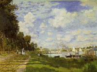 Claude Monet The Port at Argenteuil