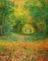 Claude Monet Undergrowth in Saint-Germain Forest