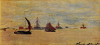 Claude Monet View of the Voorzaan